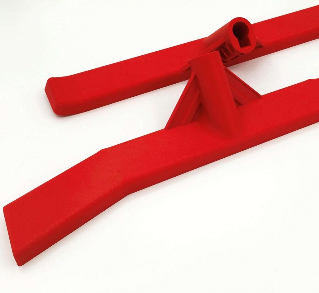 Red FDM vacuum tool head